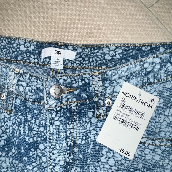 Bp. High Waist Straight Leg Skater Jeans - Picture 2 of 4